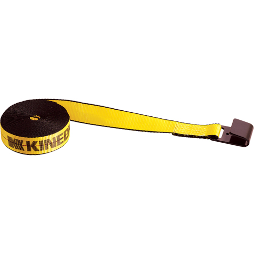 Tendeurs d'arrimage pour treuil, Crochet plat, 2" , 30' , Charge d'utilisation max. 3335 lb (1513 kg) Northern Industrial Supply Inc.