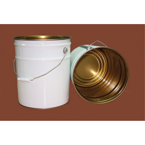 Seau avec couvercle, M&eacute;tal, 20 L Northern Industrial Supply Inc.