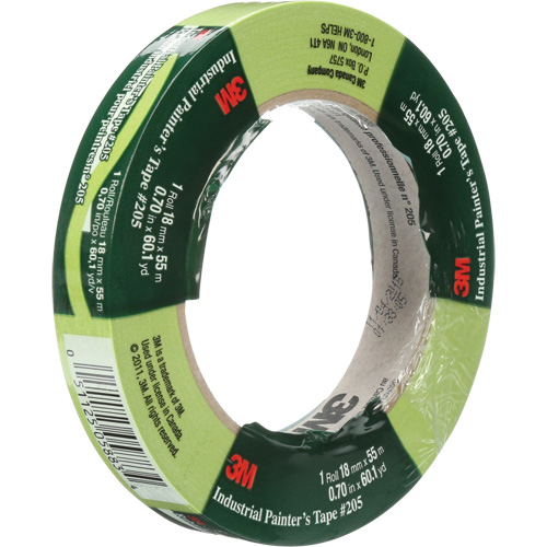 Ruban de calibre industriel pour peintre 205, 18 mm (3/4") x 55 m (180'), Vert Northern Industrial Supply Inc.
