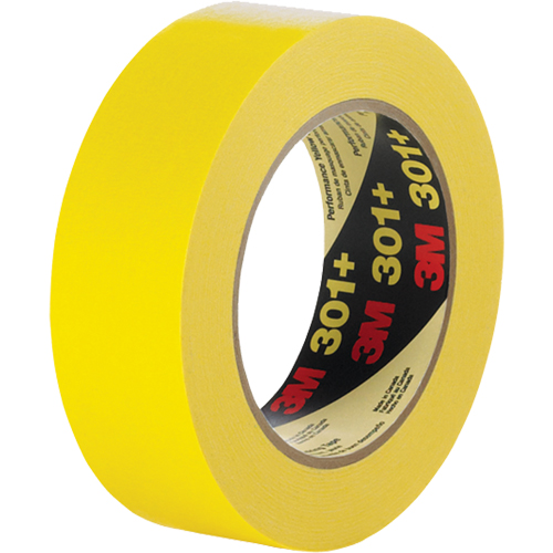 301+ Performance Masking Tape, 12 mm (1/2") x 54.8 m (180'), Yellow Northern Industrial Supply Inc.