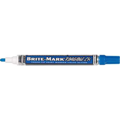 Brite-Mark&reg; RoughNeck Marker, Liquid, Blue Northern Industrial Supply Inc.