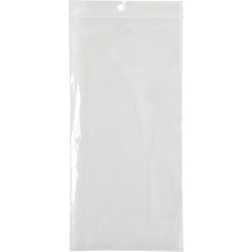 Sacs en poly, Refermable, 8" x 4", 2 mils Northern Industrial Supply Inc.
