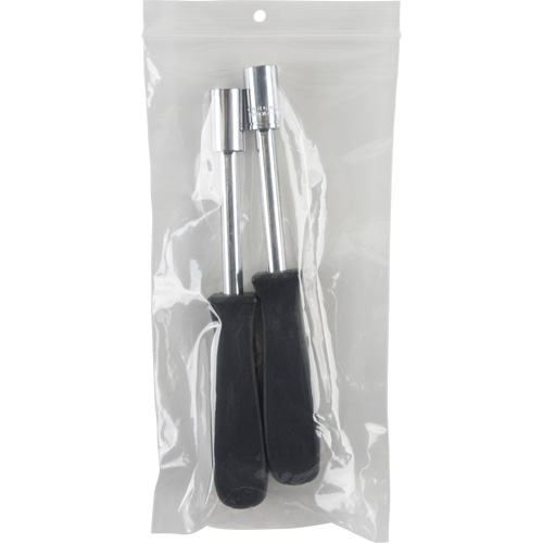 Sacs en poly, Refermable, 8" x 4", 2 mils Northern Industrial Supply Inc.