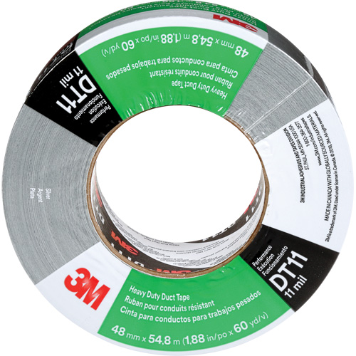 Ruban adh&eacute;sif robuste DT11, 11 mils, Argent, 48 mm (2") x 55 m (180') Northern Industrial Supply Inc.