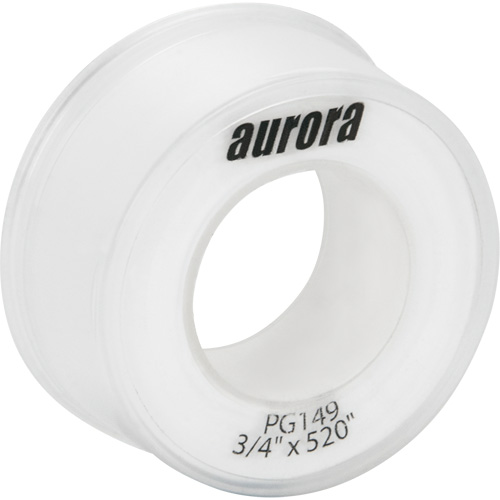 Ruban d'&eacute;tanch&eacute;it&eacute; en t&eacute;flon, 520" lo x 3/4" la, Blanc Northern Industrial Supply Inc.