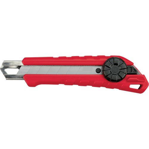Snap-Off Knife, 18 mm, Carbide, Rubber/Polypropylene Handle Northern Industrial Supply Inc.