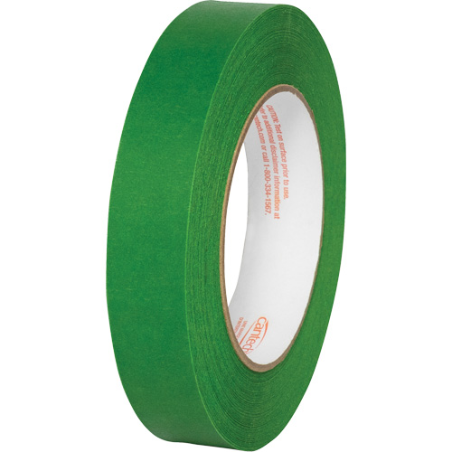 Premium Safe Tack Masking Tape, 24 mm (61/64") x 55 m (180.4'), Green Northern Industrial Supply Inc.