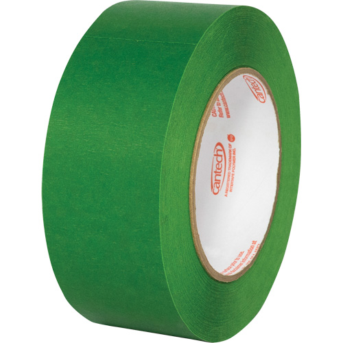 Premium Safe Tack Masking Tape, 48 mm (1-57/64") x 55 m (180.4'), Green Northern Industrial Supply Inc.