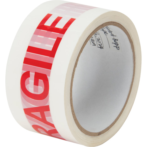 Ruban d'emballage Fragile, Adh&eacute;sif Thermofusible, 2 mils, 48 mm (2") x 100 m (328') Northern Industrial Supply Inc.