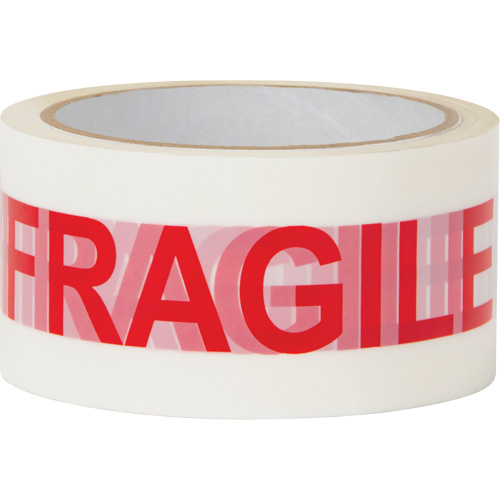 Ruban d'emballage Fragile, Adh&eacute;sif Thermofusible, 2 mils, 48 mm (2") x 100 m (328') Northern Industrial Supply Inc.