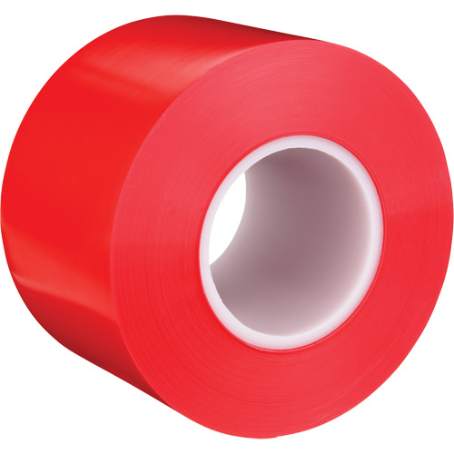 Ruban de marquage de planchers durable 971, 4" x 108', Vinyle, Rouge Northern Industrial Supply Inc.