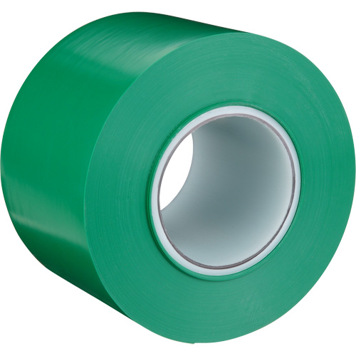 Ruban de marquage de planchers durable 971, 4" x 108', Vinyle, Vert Northern Industrial Supply Inc.