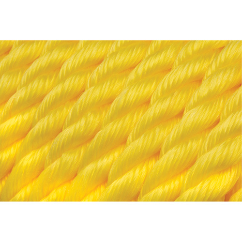 Braided Yellow Rope, Polypropylene, 300' Northern Industrial Supply Inc.
