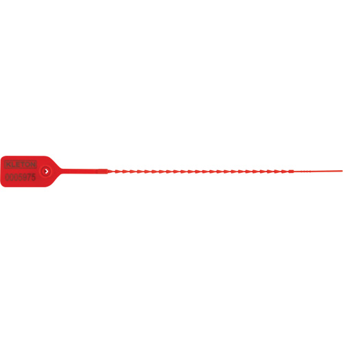 Standard-Duty Security Seal, 9", Plastic, Pull-Through Northern Industrial Supply Inc.