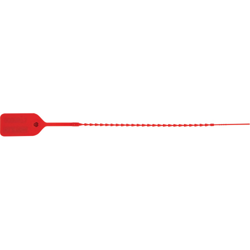 Standard-Duty Security Seal, 9", Plastic, Pull-Through Northern Industrial Supply Inc.