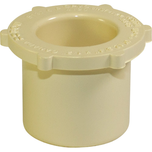 Flowguard Gold&reg; Pipe Bushing, 3/4" x 1/2", Spigot x Hub, CPVC Northern Industrial Supply Inc.