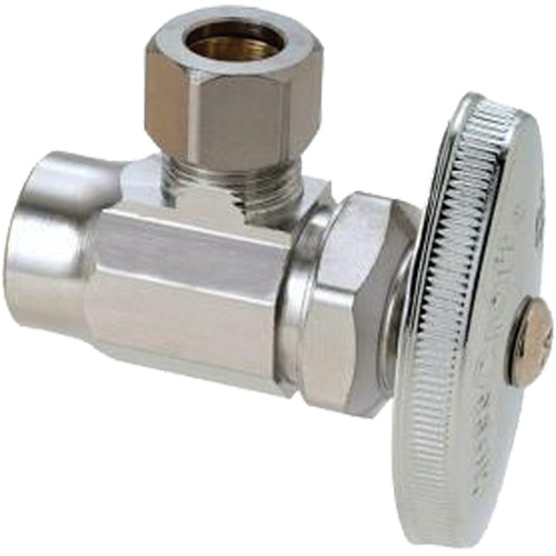 BrassCraft 1/2" Nominal Sweat Compressed Angle Valve Northern Industrial Supply Inc.