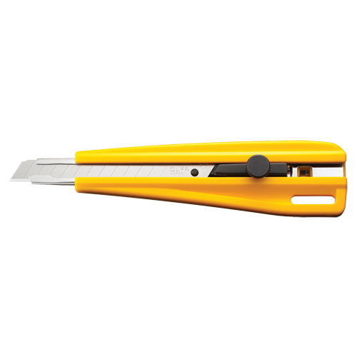 Precision Knife, 9 mm, Silver, Plastic Handle Northern Industrial Supply Inc.