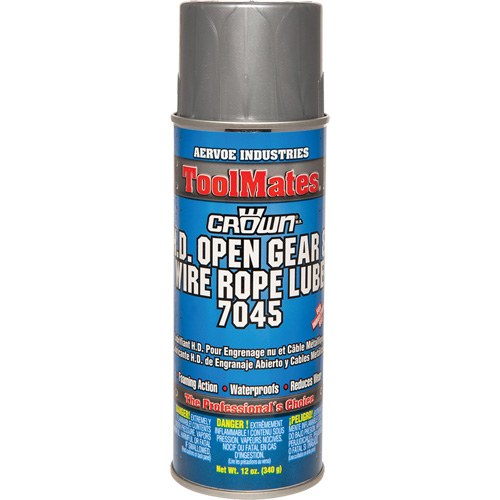 Open Gear & Wire Rope Lubricant, Aerosol Can Northern Industrial Supply Inc.