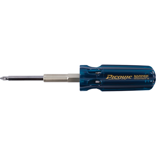The Mariner Multibit Screwdriver, 6" L, Plastic Handle Northern Industrial Supply Inc.
