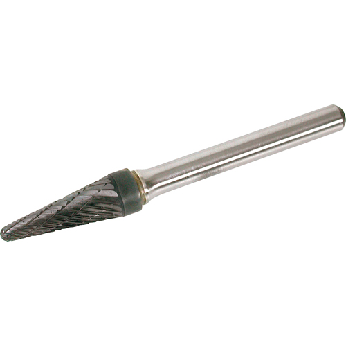 Solid Carbide Burr, SL-1, 1/4" Dia., 1/4" Shank, 5/8" Depth of Cut Northern Industrial Supply Inc.