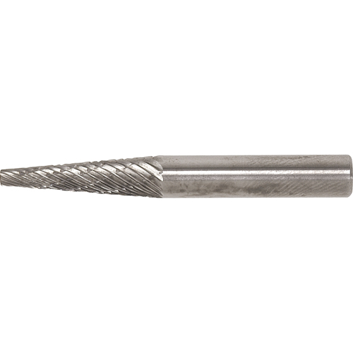 Solid Carbide Burr, SM-1, 1/4" Dia., 1/4" Shank, 1/2" Depth of Cut Northern Industrial Supply Inc.
