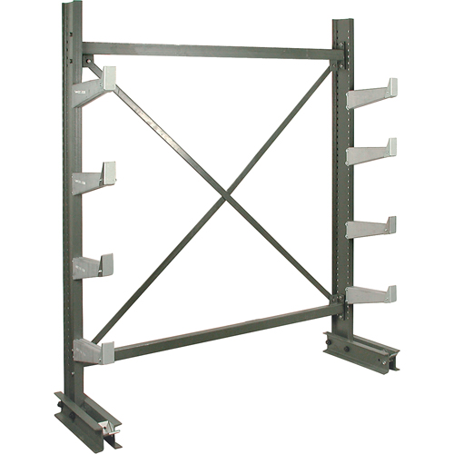Single-sided Cantilever Brace Set - Starter, 72" W x 84" H Northern Industrial Supply Inc.