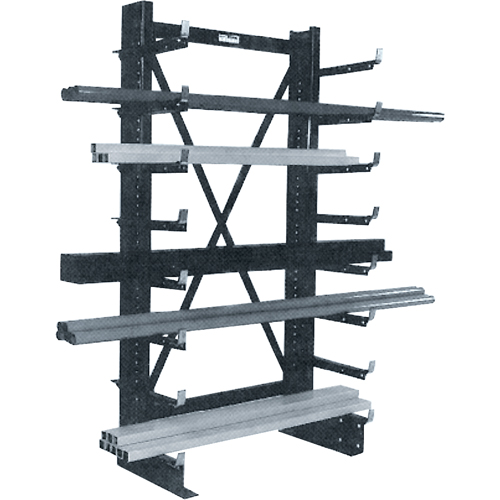 Rayonnage en porte-&agrave;-faux simple Minitree, 36" la x 76-3/16" h Northern Industrial Supply Inc.
