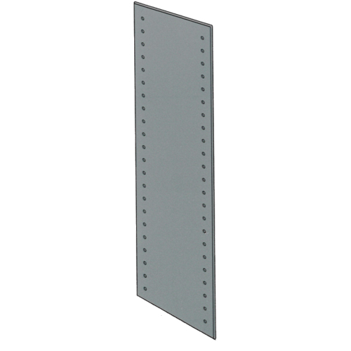 Slotted Angle Shelving - Galvanised Side Panels, 84" H, 24" D, Galvanized Steel Northern Industrial Supply Inc.