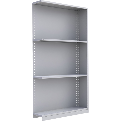 &eacute;l&eacute;ment de rayonnage Interlok, Acier, Sans boulons, Capacit&eacute; 450 lb, 48" la x 88" h x 24" p Northern Industrial Supply Inc.