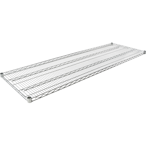 Wire Shelf for Heavy-Duty Chromate Wire Shelving, 60" W x 18" D, 600 lbs. Capacity Northern Industrial Supply Inc.
