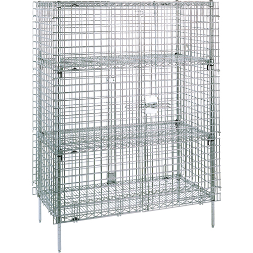 Security Carts, 5 Tiers, 38-1/2" W x 66-13/16" H x 21-1/2" D Northern Industrial Supply Inc.