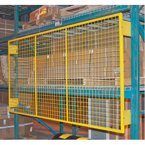 Grilles de protection arri&egrave;re pour palettier, 132" la x 48" h, Ferrures de 6" Northern Industrial Supply Inc.