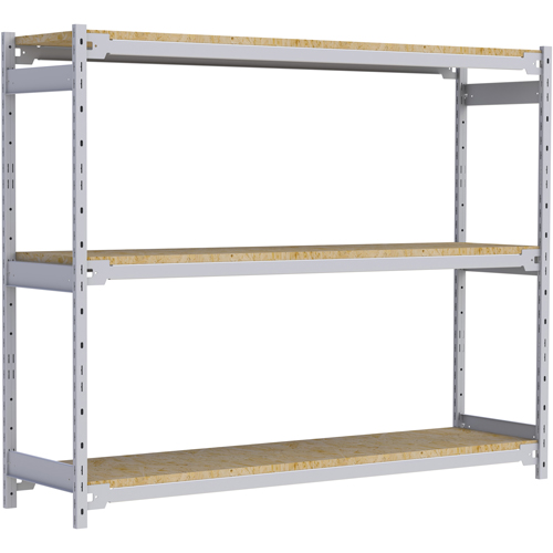 &eacute;tag&egrave;re-classeur de grande largeur, Acier, 3 Tablettes, 72" la x 18" p x 60" h Northern Industrial Supply Inc.