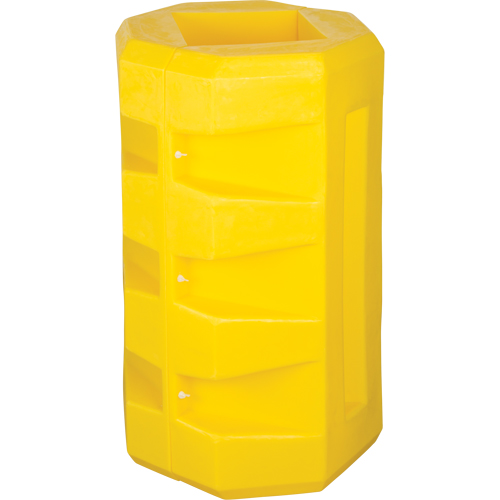 Protecteurs de colonne, Ouverture int&eacute;rieure 8-1/4" x 10-1/4", 23-1/2" lo x 23-1/2" la x 39-1/2" h, Jaune Northern Industrial Supply Inc.