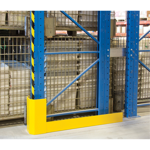 Racking Aisle Protectors, 3" W x 50" L x 16" H, Safety Yellow Northern Industrial Supply Inc.