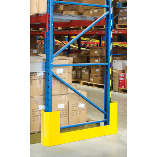 Racking Aisle Protectors, 3" W x 47" L x 16" H, Safety Yellow Northern Industrial Supply Inc.