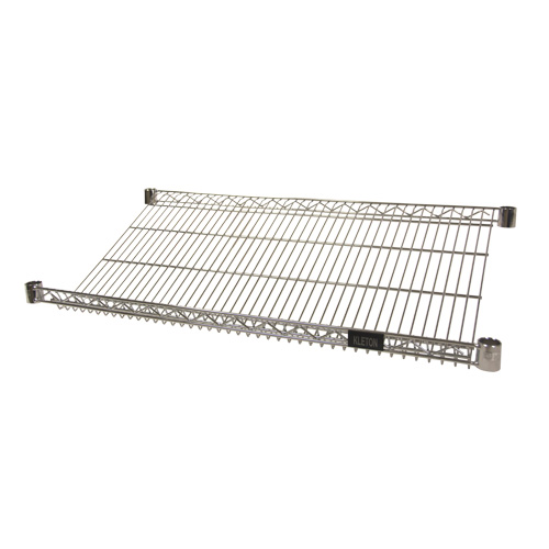 Wire Slanted Shelf, 18" W x 36" D, 400 lbs. Capacity Northern Industrial Supply Inc.