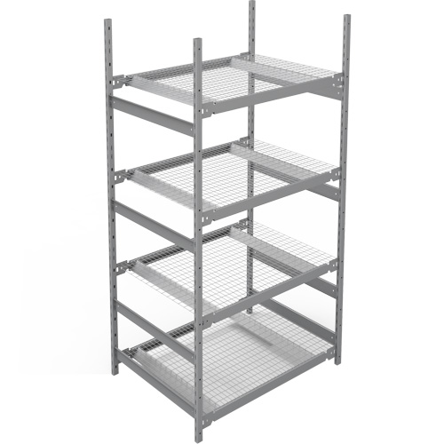 &eacute;tag&egrave;re de grande largeur, Sans boulons, Capacit&eacute; 1340 lb, 42" la x 84" h x 32" p Northern Industrial Supply Inc.