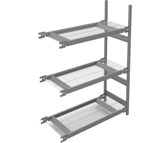 &eacute;tag&egrave;re de grande largeur, Acier, Sans boulons, Capacit&eacute; 1340 lb, 42" la x 60" h x 18" p Northern Industrial Supply Inc.
