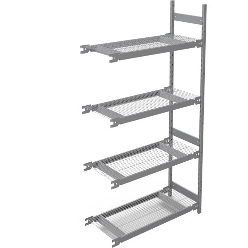 &eacute;tag&egrave;re de grande largeur, Acier, Sans boulons, Capacit&eacute; 1340 lb, 42" la x 84" h x 18" p Northern Industrial Supply Inc.