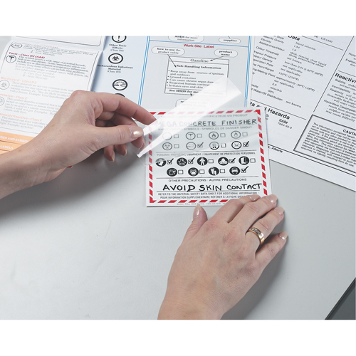OTS WHMIS Labels, Vinyl, Sheet, 6" L x 3" W Northern Industrial Supply Inc.