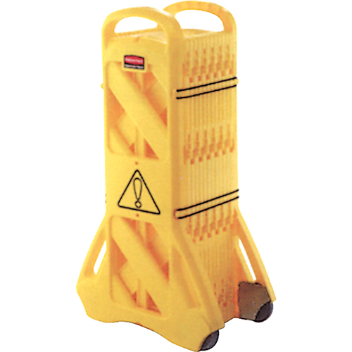 Barri&egrave;res mobiles portatives, 13' lo, Plastique, Jaune Northern Industrial Supply Inc.