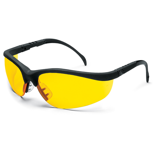 Klondike&reg; Safety Glasses, Amber Lens, Anti-Scratch, Meets/Exceeds CSA Z94.3 Northern Industrial Supply Inc.