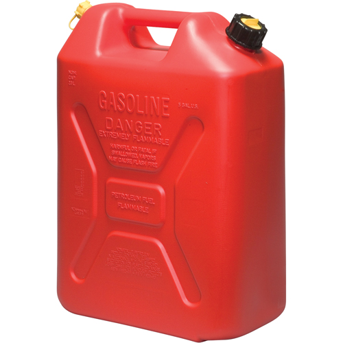 Jerry Cans, 5.3 US gal./20.06 L, Red, CSA Compliant/ULC Northern Industrial Supply Inc.