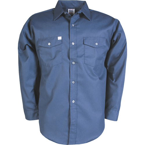 Work Shirts, Men's, Small, Navy Blue Northern Industrial Supply Inc.