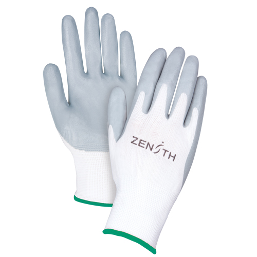Lightweight Breathable Coated Gloves, 8/Medium, Foam Nitrile Coating, 13 Gauge, Polyester Shell Northern Industrial Supply Inc.