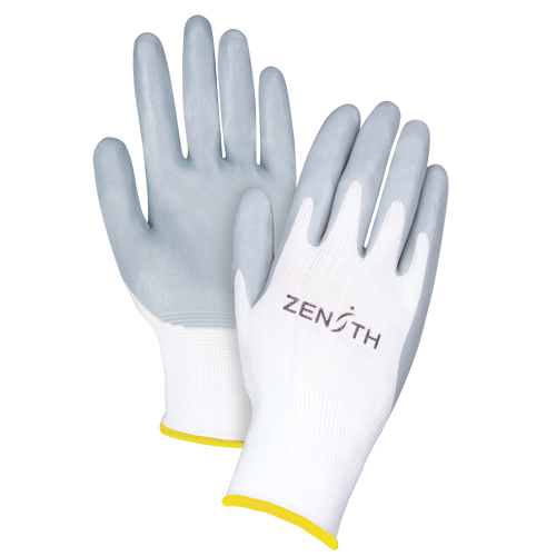 Lightweight Breathable Coated Gloves, 11/2X-Large, Foam Nitrile Coating, 13 Gauge, Polyester Shell Northern Industrial Supply Inc.