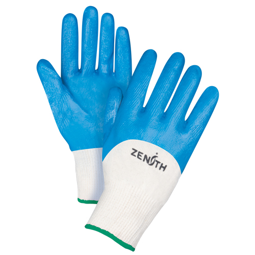 Gants enduits et tricot&eacute;s sans coutures de poids moyen, 8/Moyen, R&ecirc;vetement Nitrile, Calibre 13, Enveloppe en Coton Northern Industrial Supply Inc.