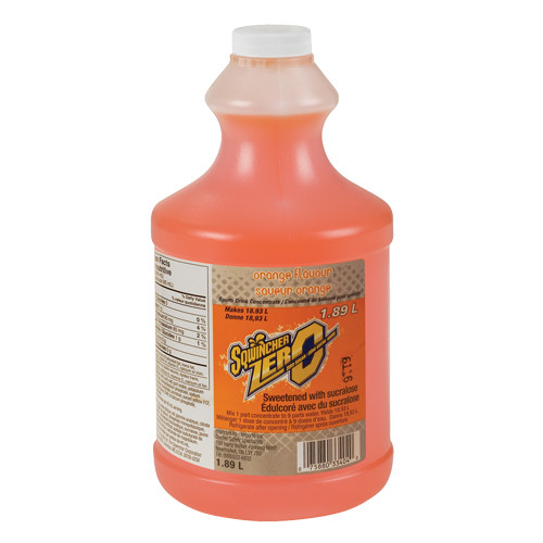 Sqwincher&reg; ZERO&reg; Rehydration Drink, Concentrate, Orange Northern Industrial Supply Inc.